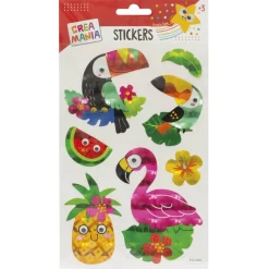 Creamania - Pegatinas Animales ojos divertidos (varios modelos)