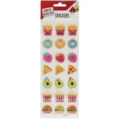 Creamania - Pegatinas Comidas/Frutas (varios modelos)