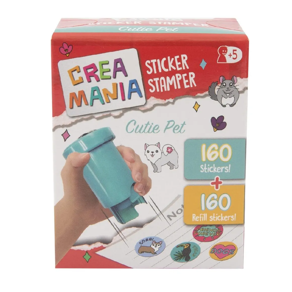 Creamania - Sello de Stickers (Varios modelos)