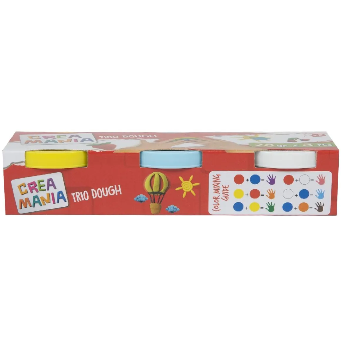 Creamania - Trio de pasta de modelar (Varios modelos)