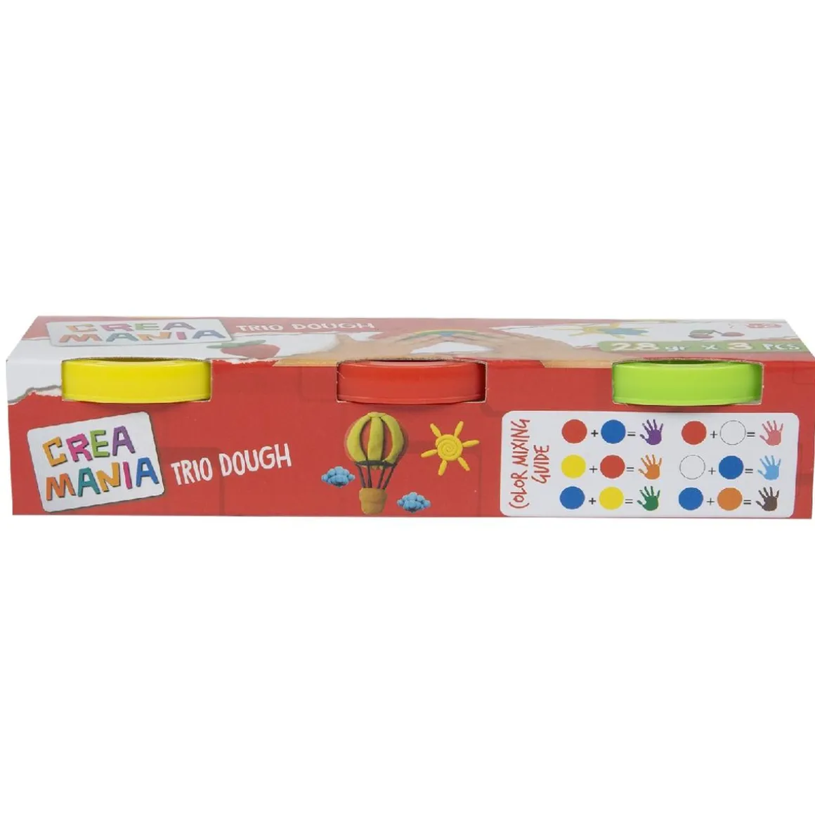 Creamania - Trio de pasta de modelar (Varios modelos)