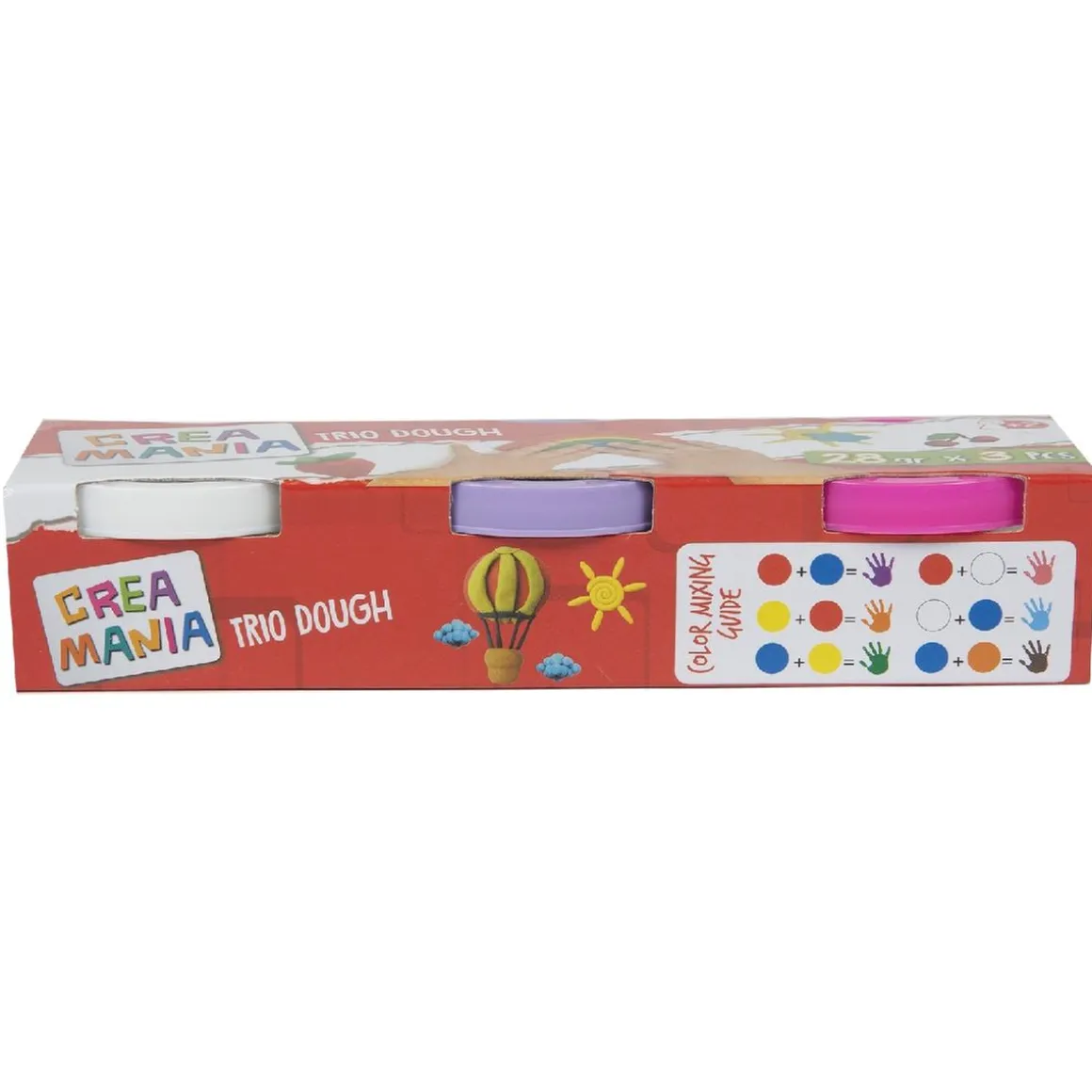 Creamania - Trio de pasta de modelar (Varios modelos)