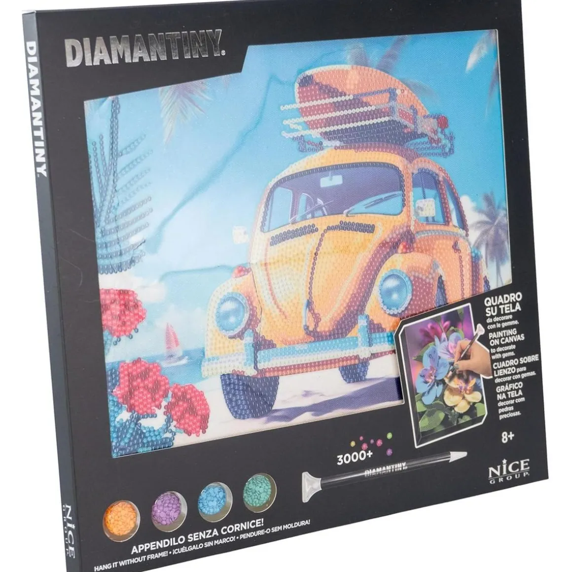 Cuadro pintura números multicolor - (Varios modelos)