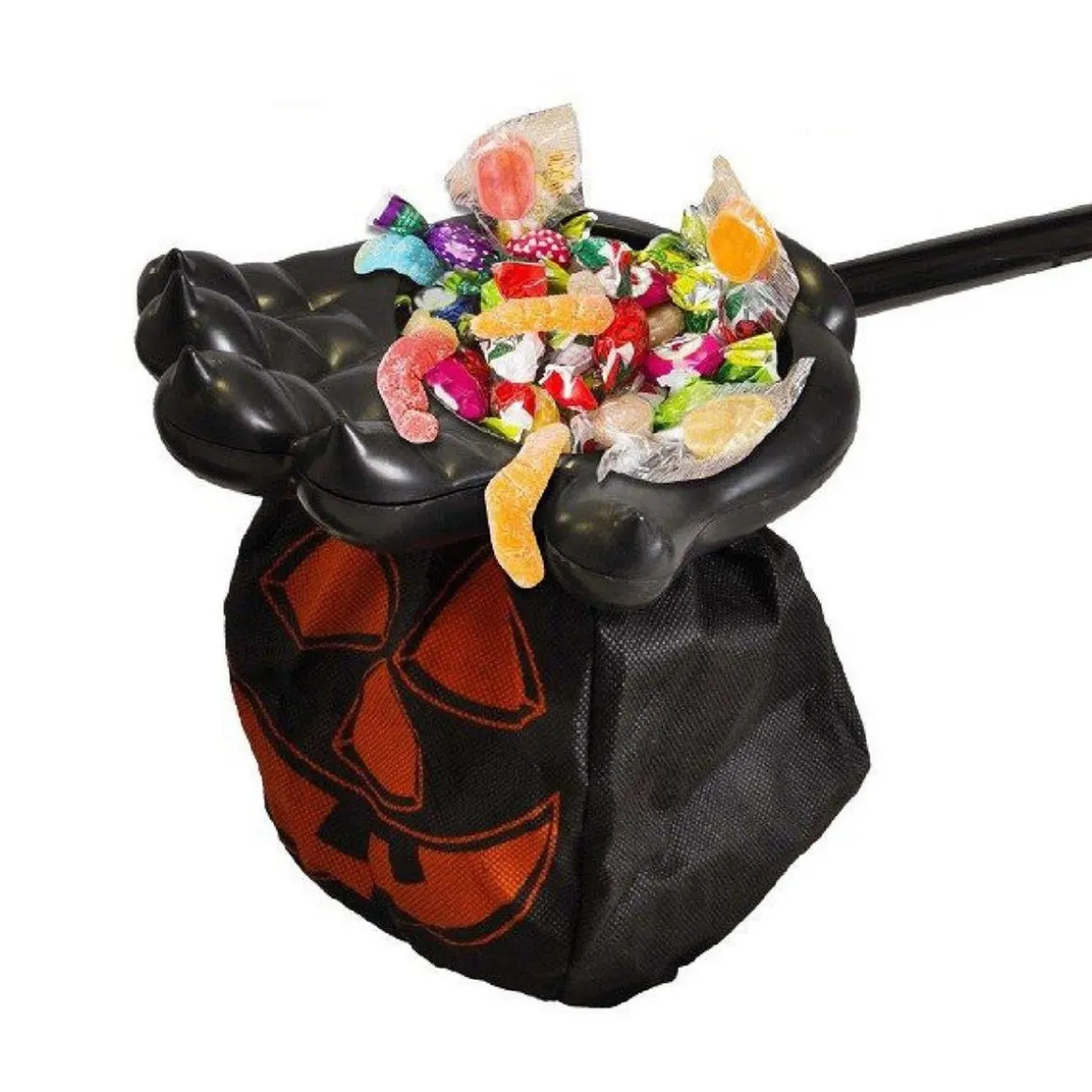Cubo de Calabaza con Asa para Dulces