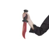 Cuchillo con sangre artificial