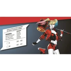 DC Cómics - Disfraz adulto de Harley Quinn Talla S (38-40)