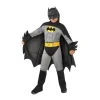 DC Cómics - Disfraz Batman gris con músculos 5-7 años