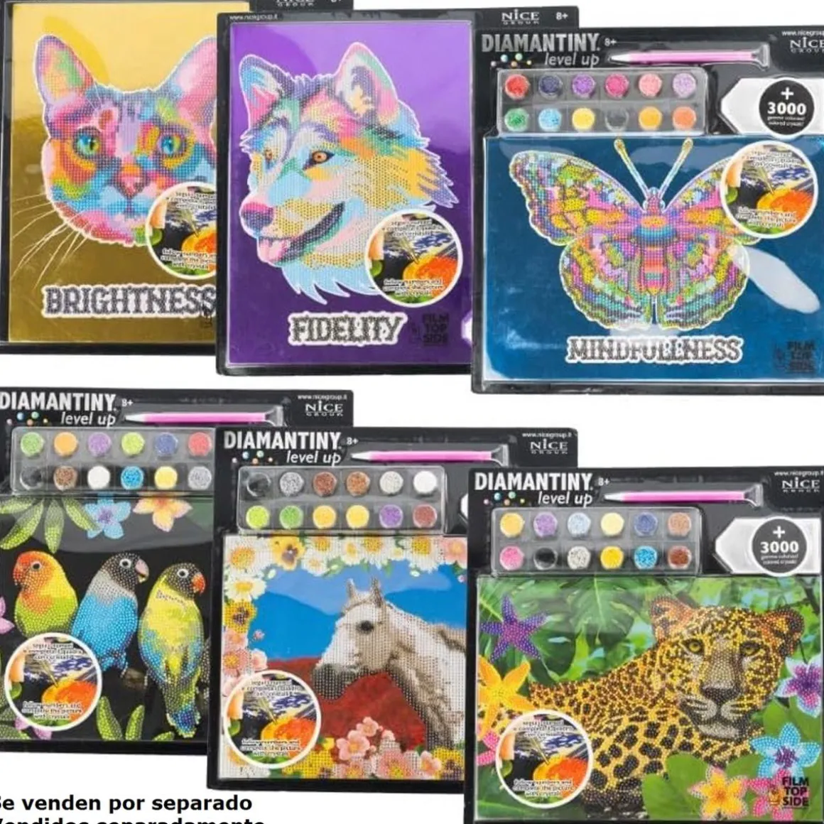 Diamantiny Level Up - Animales (Varios Modelos)