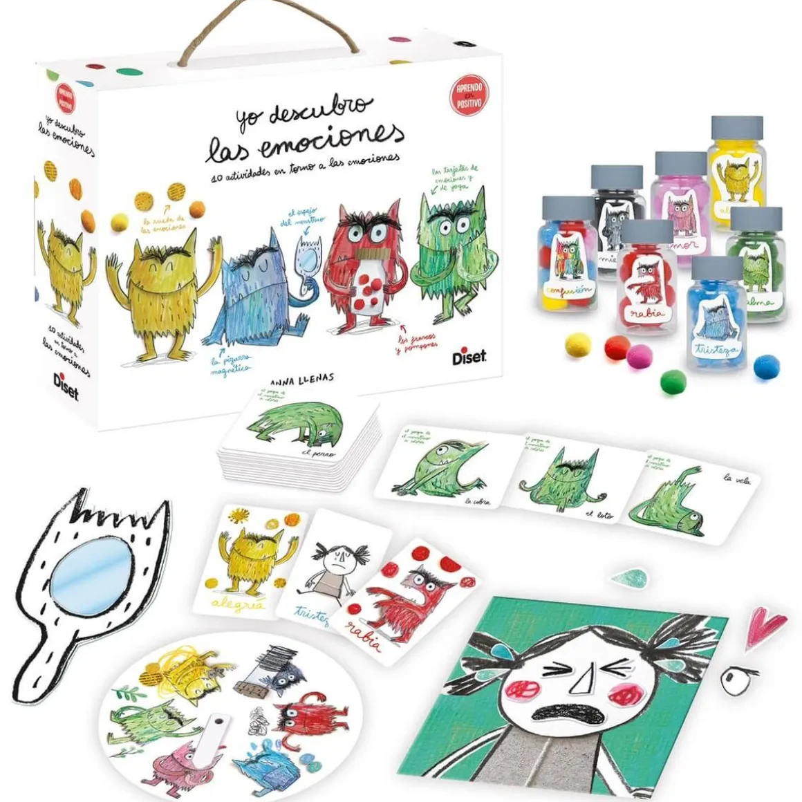 Diset - Yo descubro las emociones - Juego de mesa