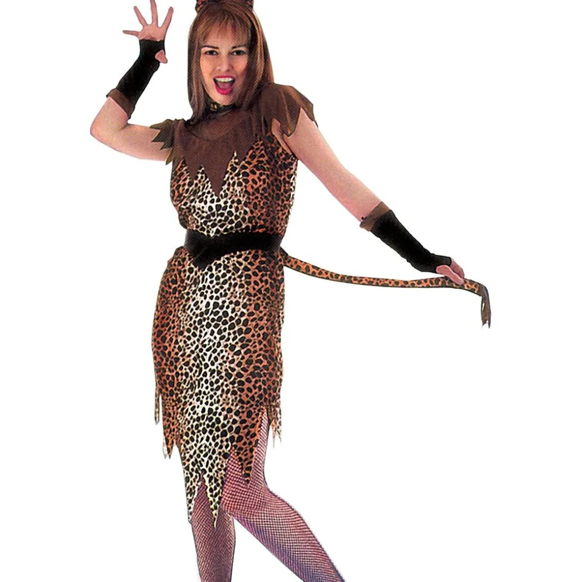 Disfraz adulto de Gata Salvaje (Talla única)