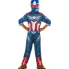 Disfraz Capitán América Talla M (7-8 años / 122-128 cm)