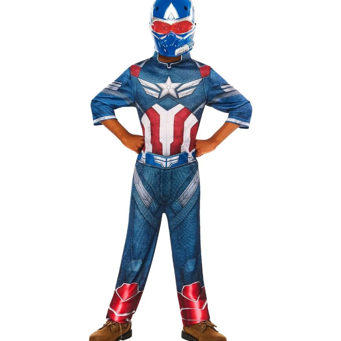 Disfraz Capitán América Talla M (7-8 años / 122-128 cm)
