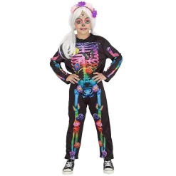 Disfraz Catrina Happy Flower Talla S (7-8 años)