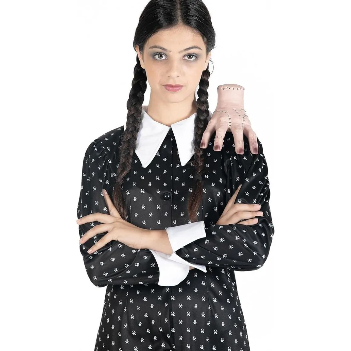Disfraz Ciao color negro y blanco, 140cm ㅤ