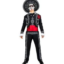 Disfraz Día de los Muertos hombre XXXL