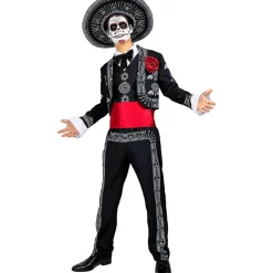 Disfraz Día de los Muertos hombre XXXL