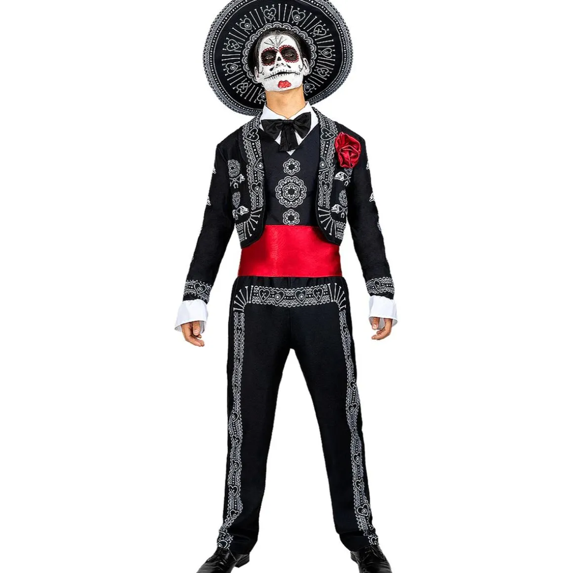 Disfraz Día de los Muertos hombre XXL