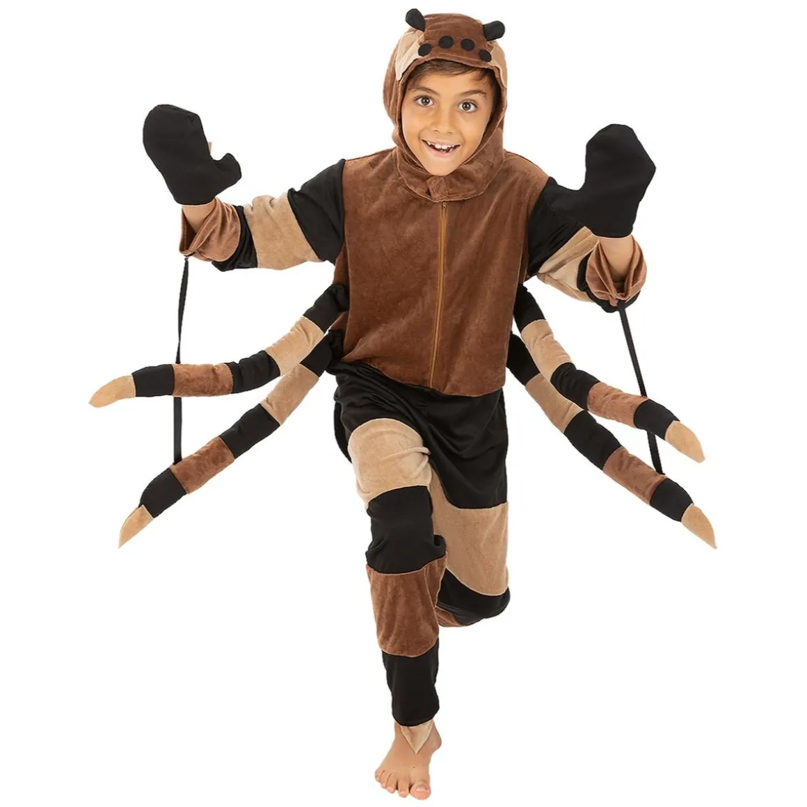 Disfraz de araña para niño 7-9 años