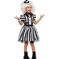 Disfraz de Beetlejuice niña 7-9 años