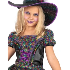Disfraz de Bruja Glitter (3-4 años)