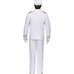 Disfraz de capitán de la marina para hombre XL