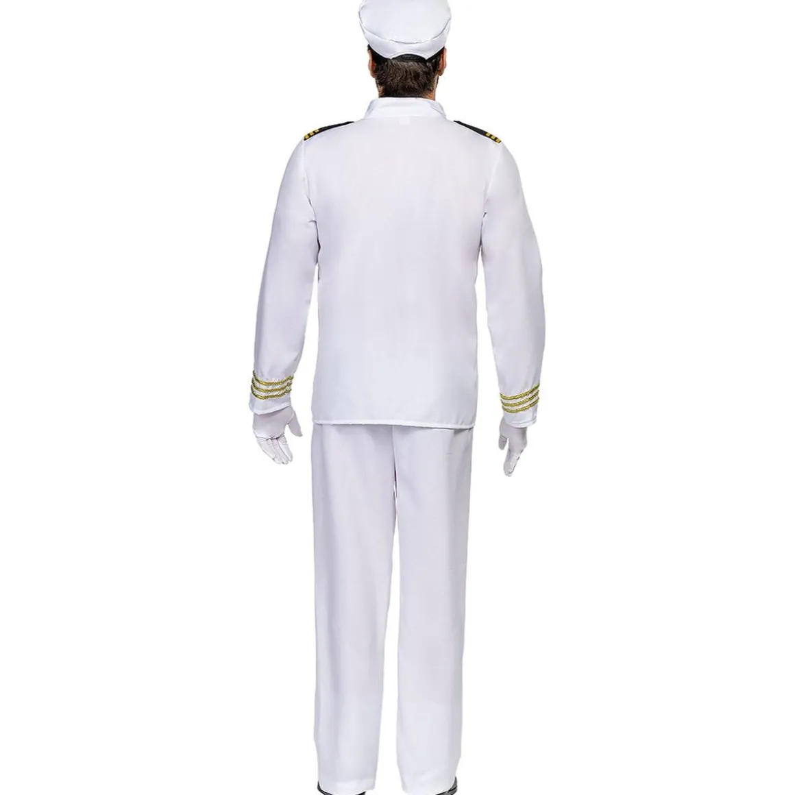 Disfraz de capitán de la marina para hombre XL