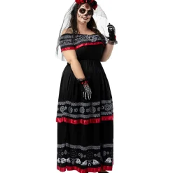 Disfraz de Catrina mujer XS