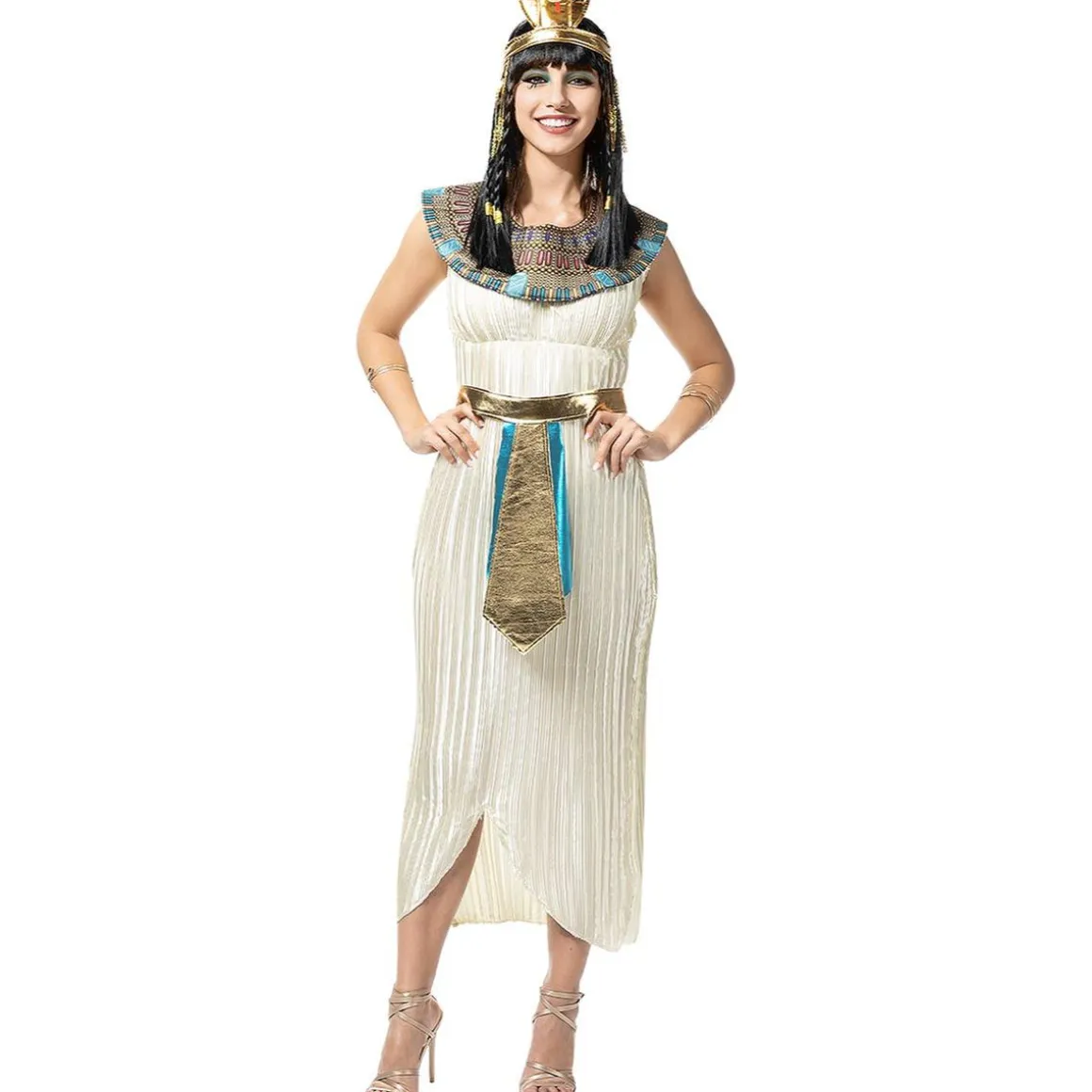 Disfraz de Cleopatra elegante para mujer L