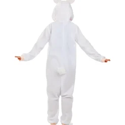 Disfraz de conejo onesie para niños 10-12 años