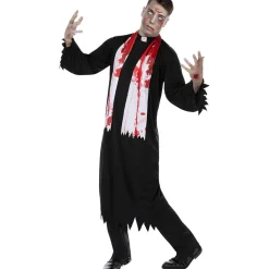 Disfraz de cura zombie hombre XXXL