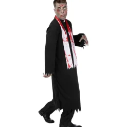 Disfraz de cura zombie hombre XXL