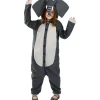 Disfraz de elefante onesie para niños 5-6 años