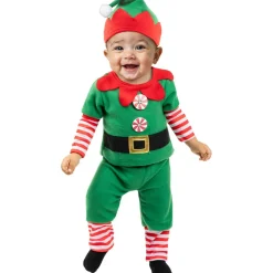 Disfraz de elfo navideño bebé 6-12 meses