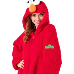 Disfraz de Elmo para adulto - Barrio Sésamo M-L