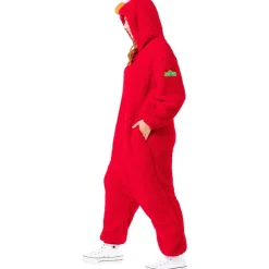 Disfraz de Elmo para adulto - Barrio Sésamo M-L