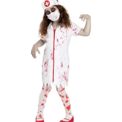 Disfraz de enfermera zombie niña 3-4 años