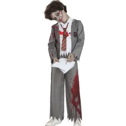Disfraz de estudiante zombie niño 5-6 años