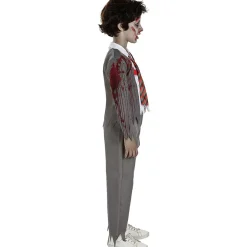 Disfraz de estudiante zombie niño 5-6 años
