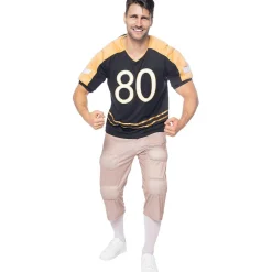 Disfraz de fútbol americano musculoso para hombre M