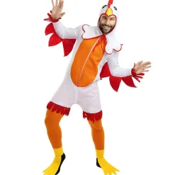 Disfraz de gallina para adulto M-L