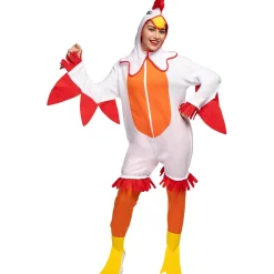 Disfraz de gallina para adulto M-L