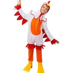 Disfraz de gallina para niños 10-12 años