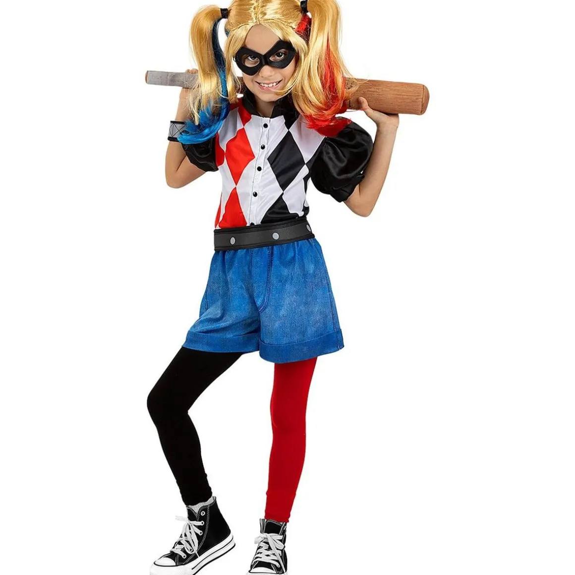 Disfraz de Harley Quinn (7-9 años)