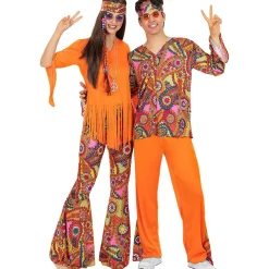 Disfraz de Hippie feliz para mujer XXL