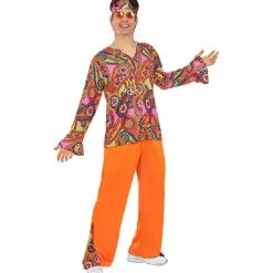 Disfraz de Hippie feliz para hombre L