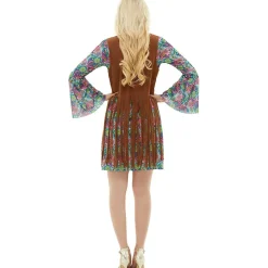 Disfraz de hippie para mujer L