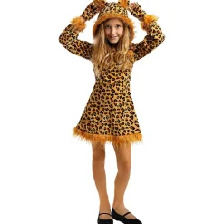 Disfraz de leopardo para niña 7-9 años