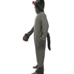 Disfraz de lobo gris S-M