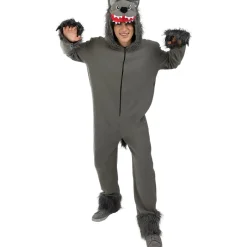 Disfraz de lobo gris S-M