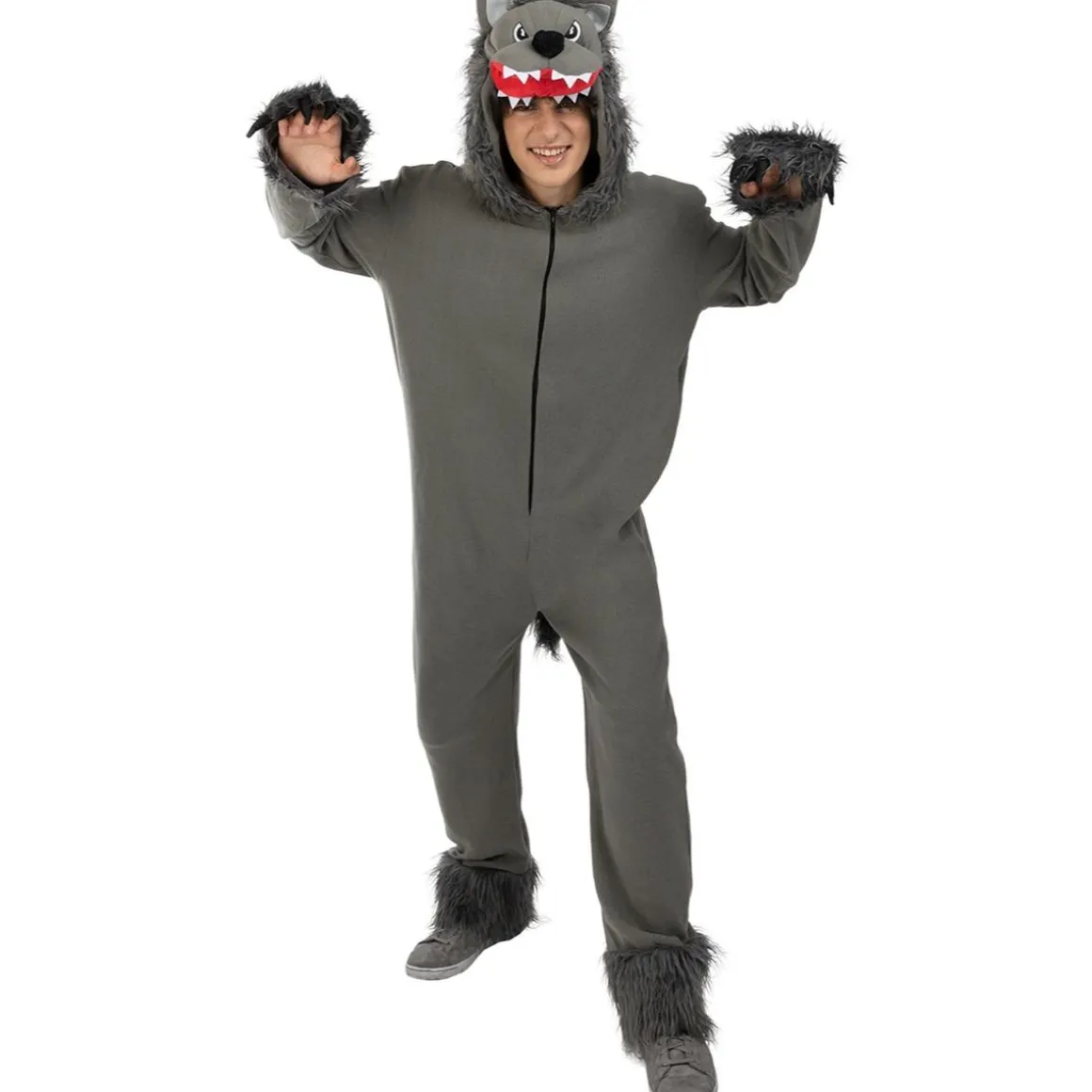 Disfraz de lobo gris S-M